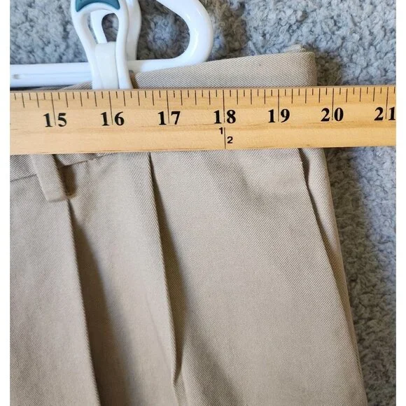 NEW Haggar Work To Weekend Classic Fit No Iron Khaki Dress Pants Size 40 x 34 - Picture 10 of 16